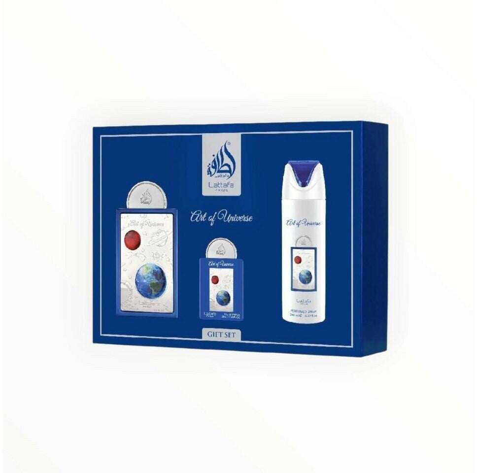 Lattafa Pride Art of Universe Presentset 100 ml + 20 ml + 200 ml