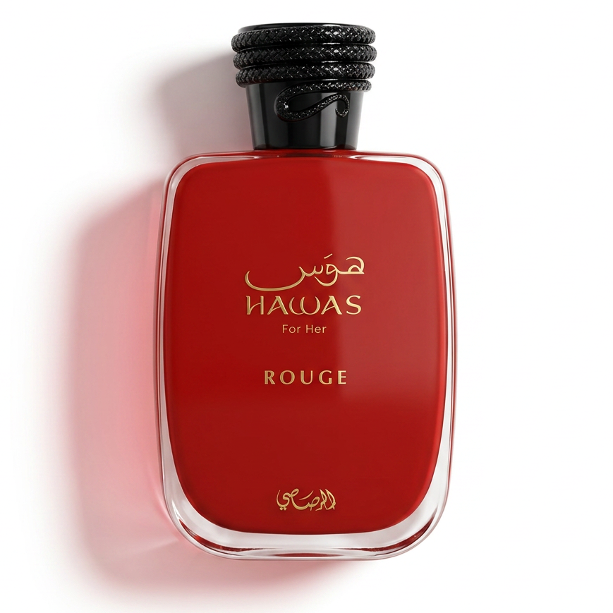Rasasi Hawas Rouge Eau de Parfum 100 ml parfymflaska