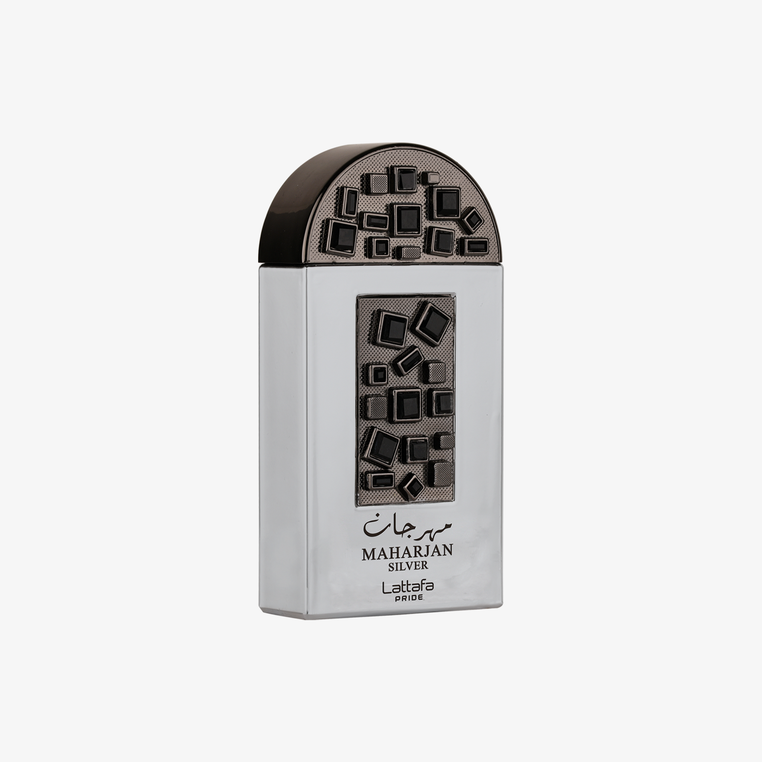Lattafa Pride Maharjan Silver Eau de Parfum 100 ml – parfymflaska