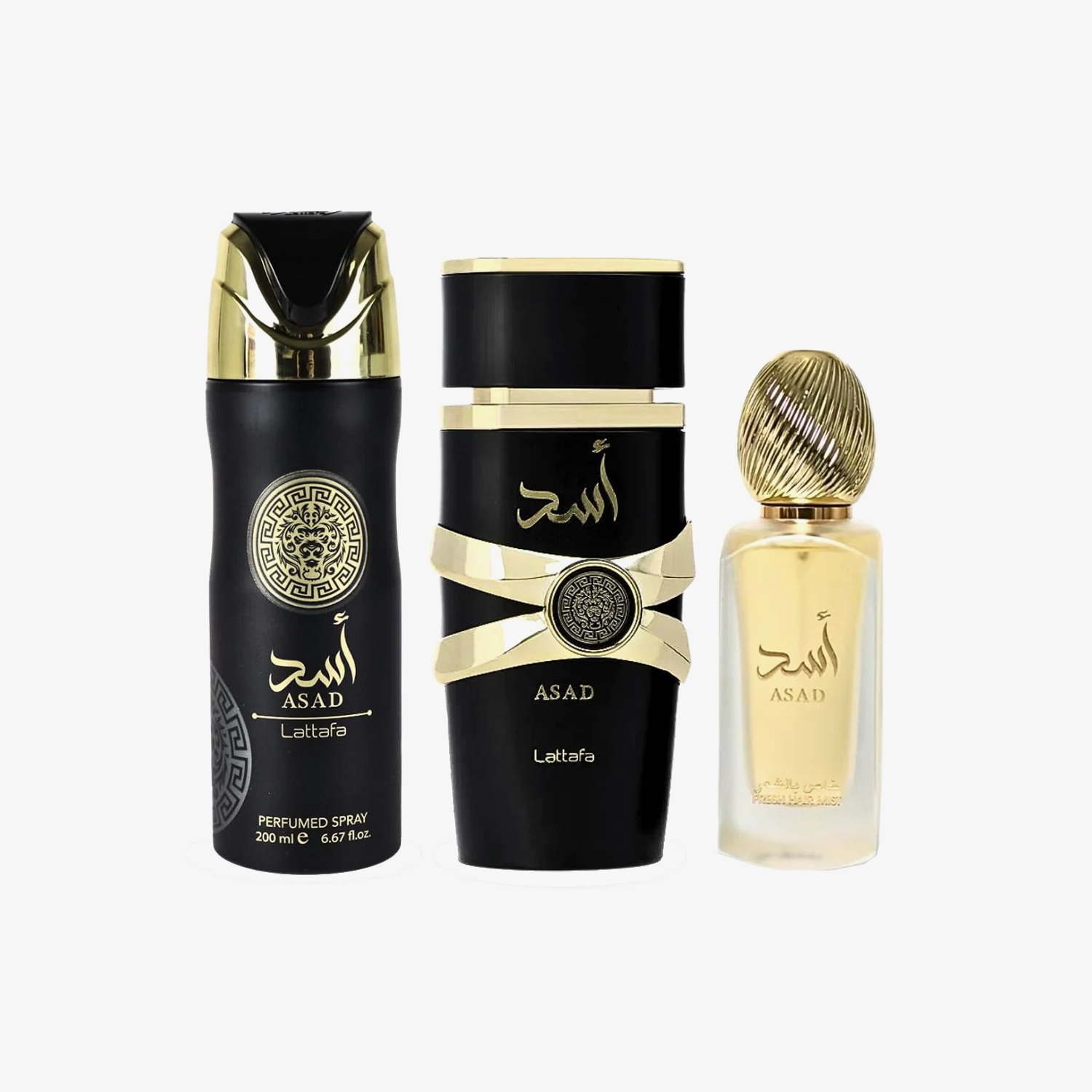Lattafa Asad Presentset 100 ml + 200 ml + 50 ml