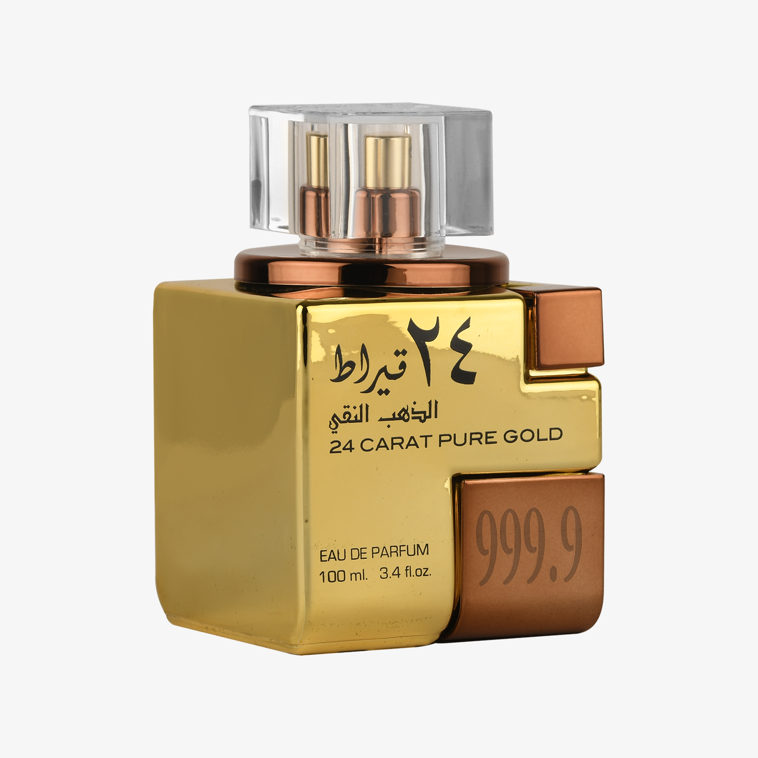 Lattafa 24 Carat Pure Gold Eau de Parfum 100 ml – parfymflaska
