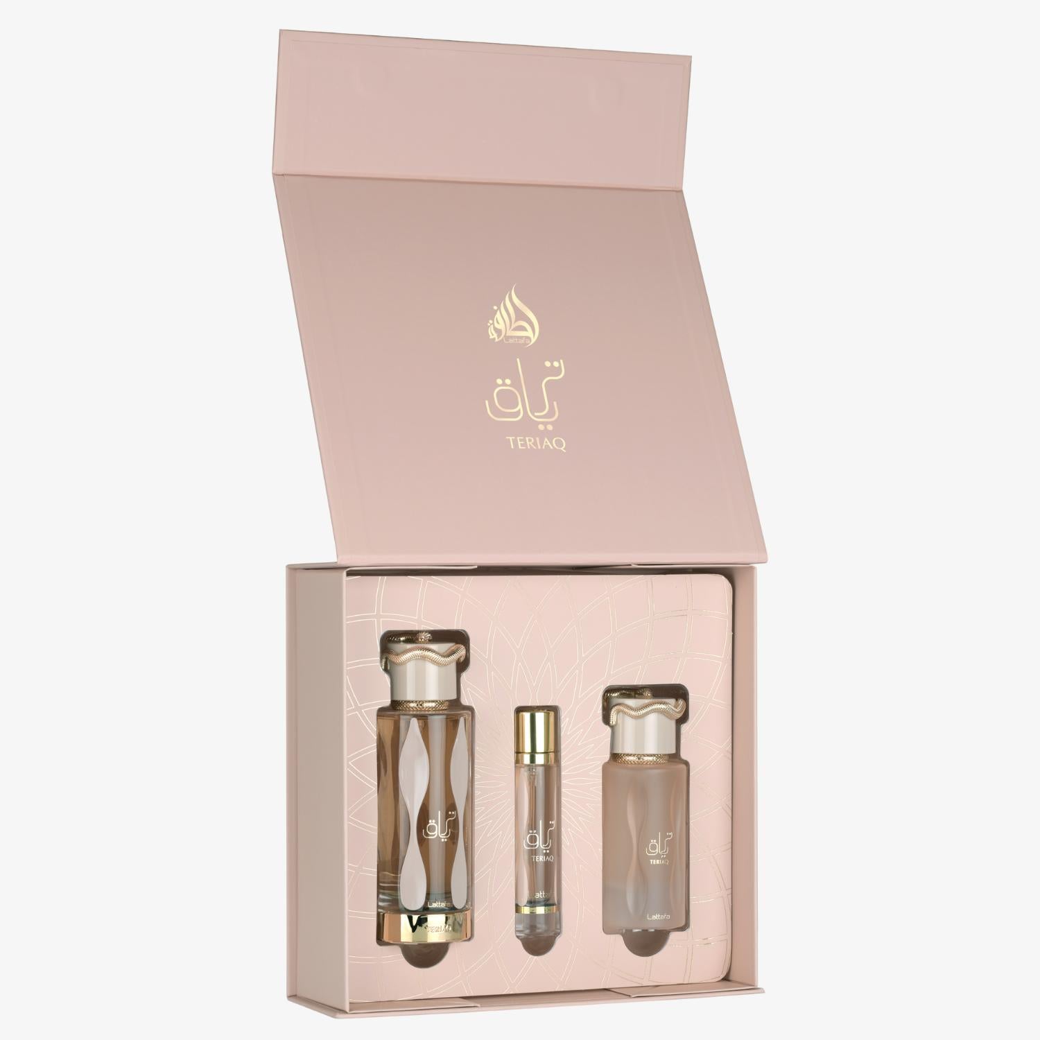 Lattafa Teriaq Presentset 100 ml + 12 ml + 50 ml
