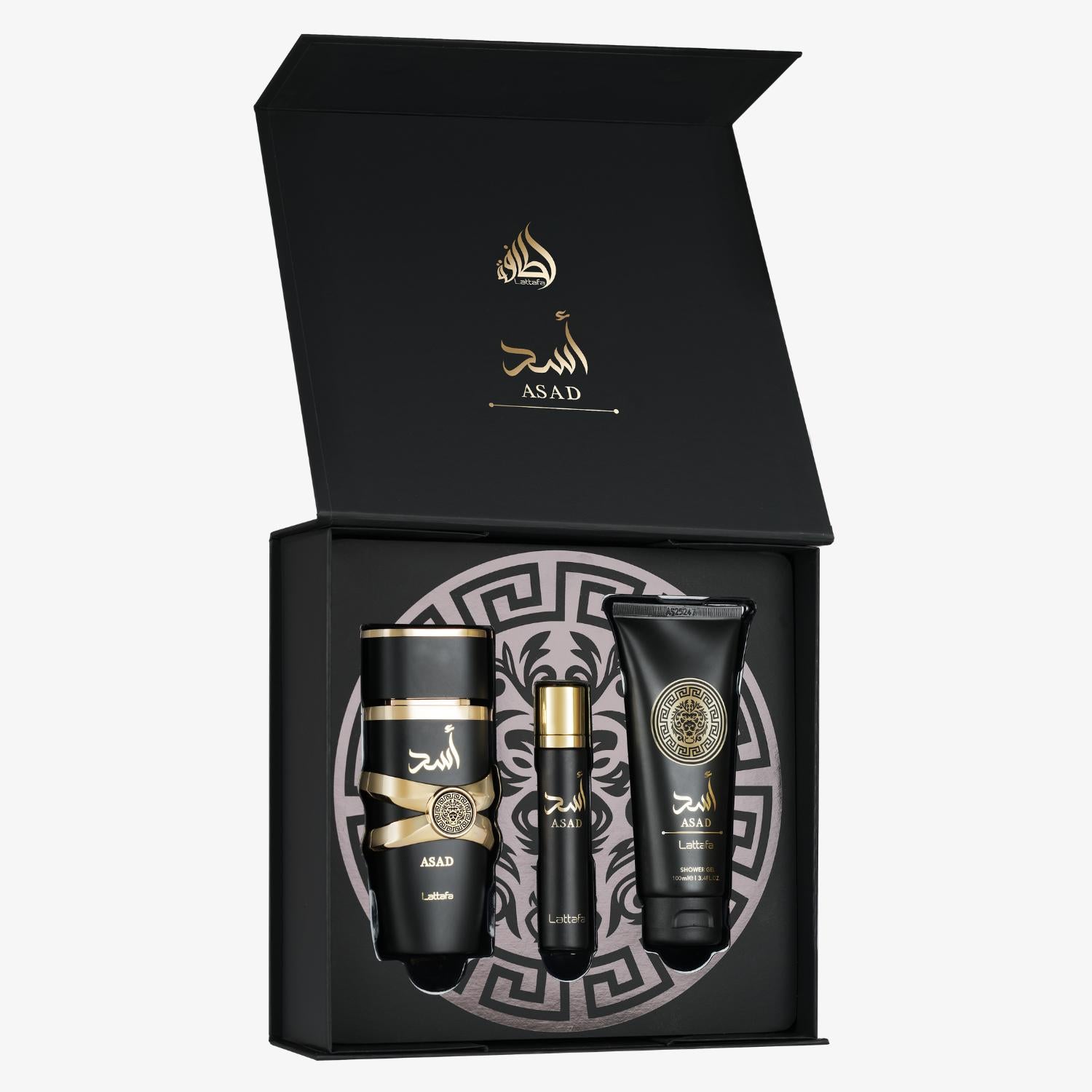 Lattafa Asad Presentset 100 ml + 12 ml + 100 ml