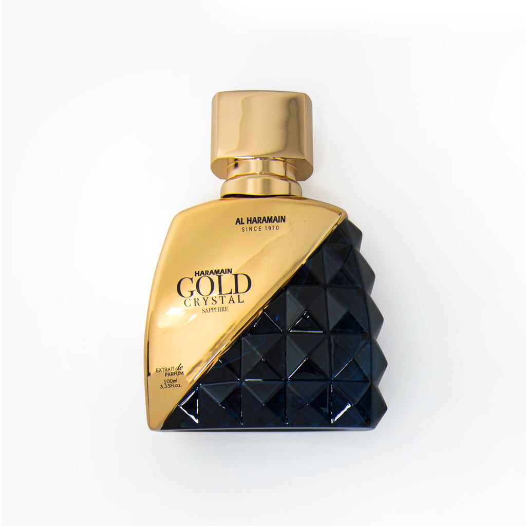 Al Haramain Gold Crystal Sapphire Extrait de Parfum 100 ml – produktbild