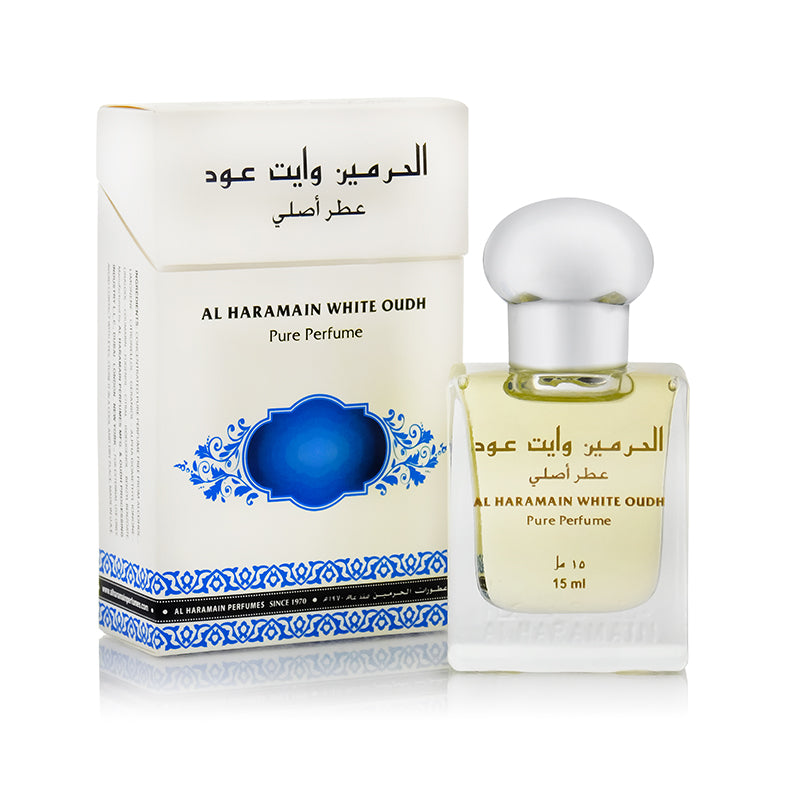 Al Haramain White Oudh Parfymolja 15 ml – produktbild