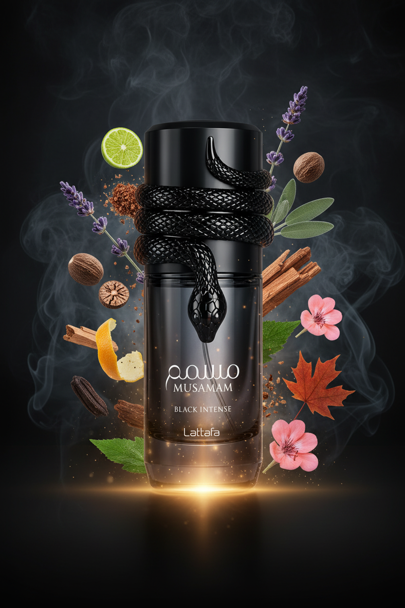 Lattafa Musamam Black Intense Eau de Parfum 100 ml