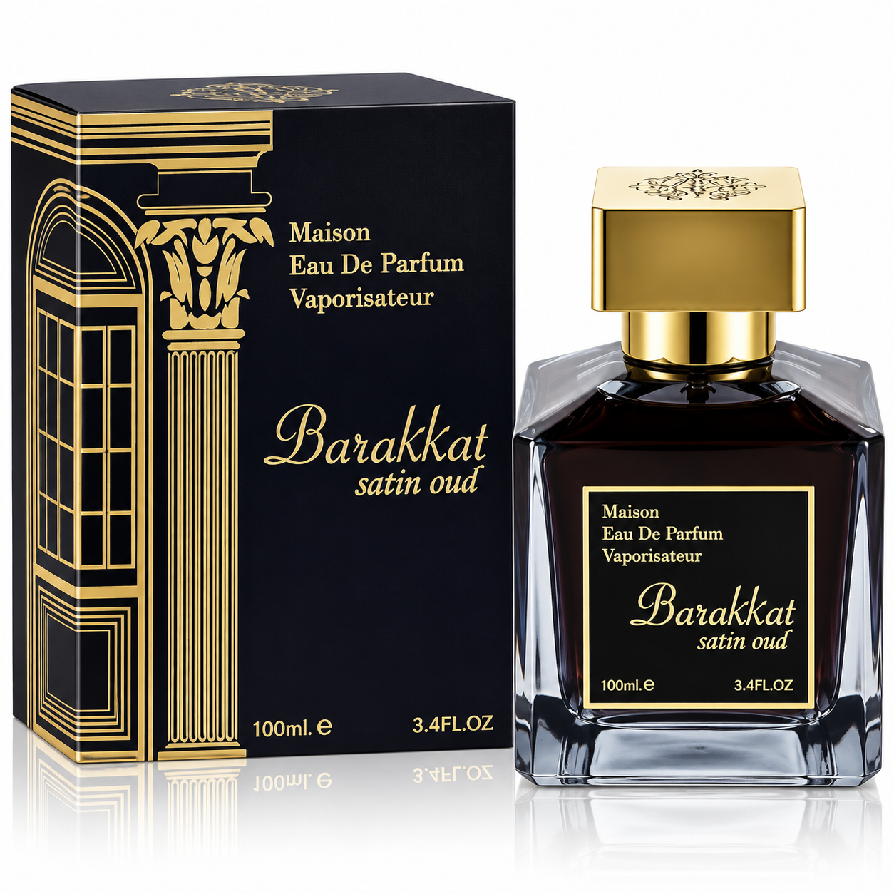 Fragrance World Barakkat Satin Oud Eau de Parfum 100ml