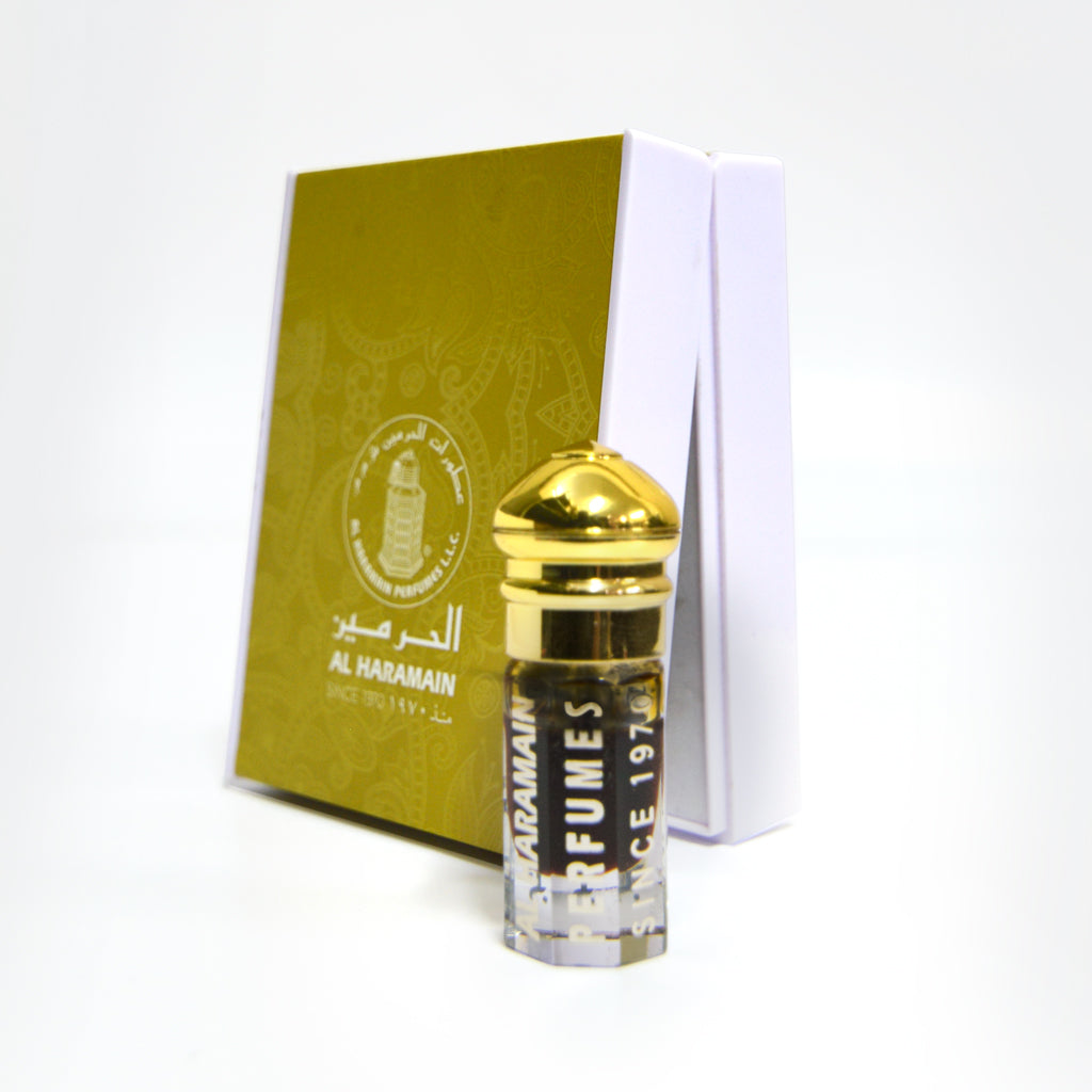 Al Haramain Dehn Al Oudh Hindi Qadeem Oud Parfymolja 3 ml – produktbild