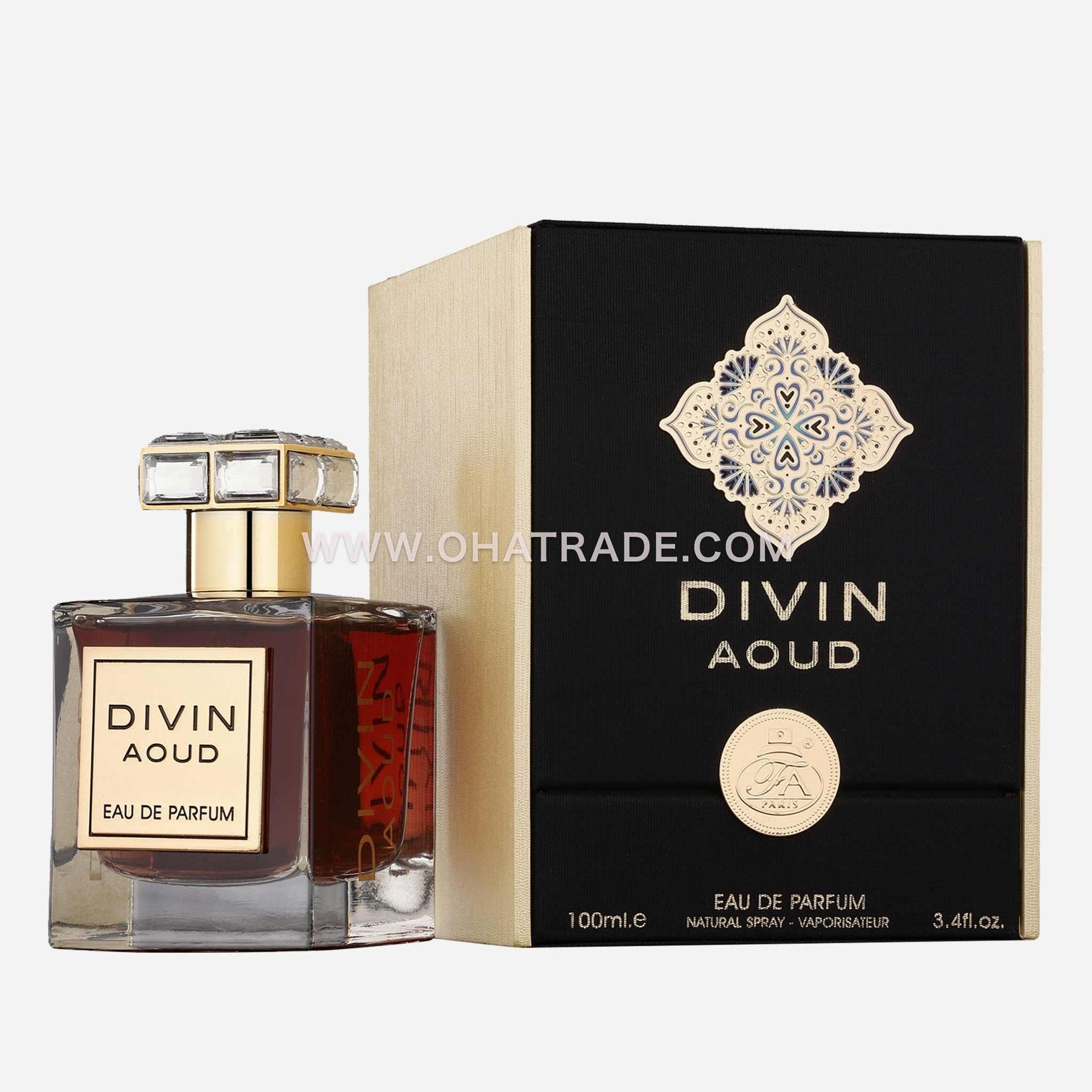 French Avenue Divin Aoud Eau de Parfum 100 ml – parfymflaska