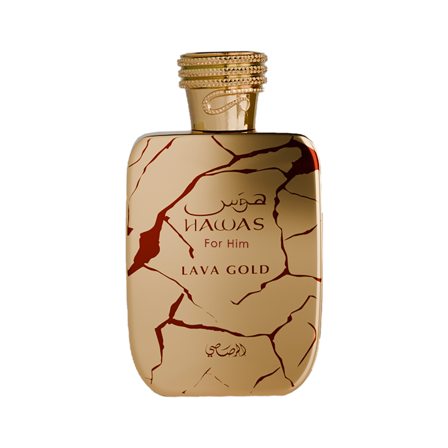 Rasasi Hawas Lava Gold Eau de Parfum 100 ml parfymflaska