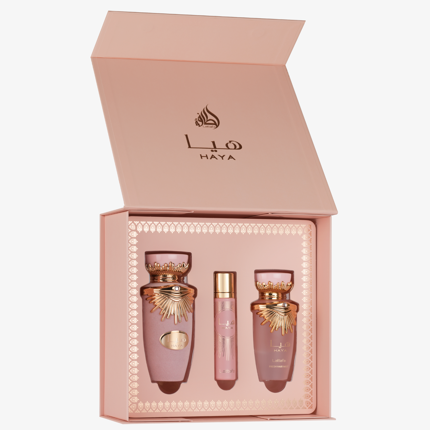Lattafa Haya Presentset 100 ml + 12 ml + 50 ml