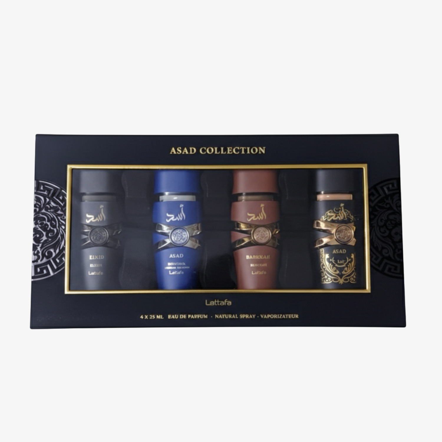 Lattafa Asad Collection Presentset 4 × 25 ml