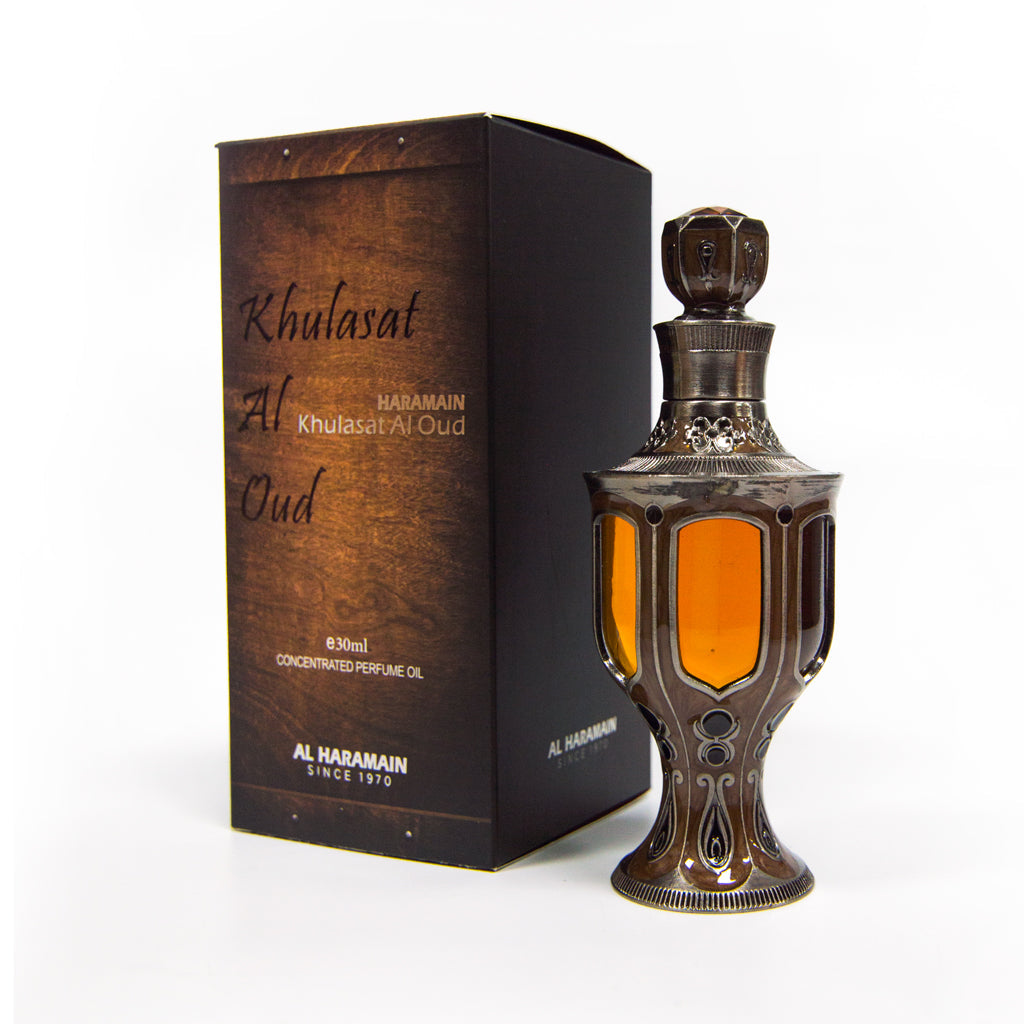 Al Haramain Khulasat Al Oud Attar New Parfymolja 30 ml – produktbild