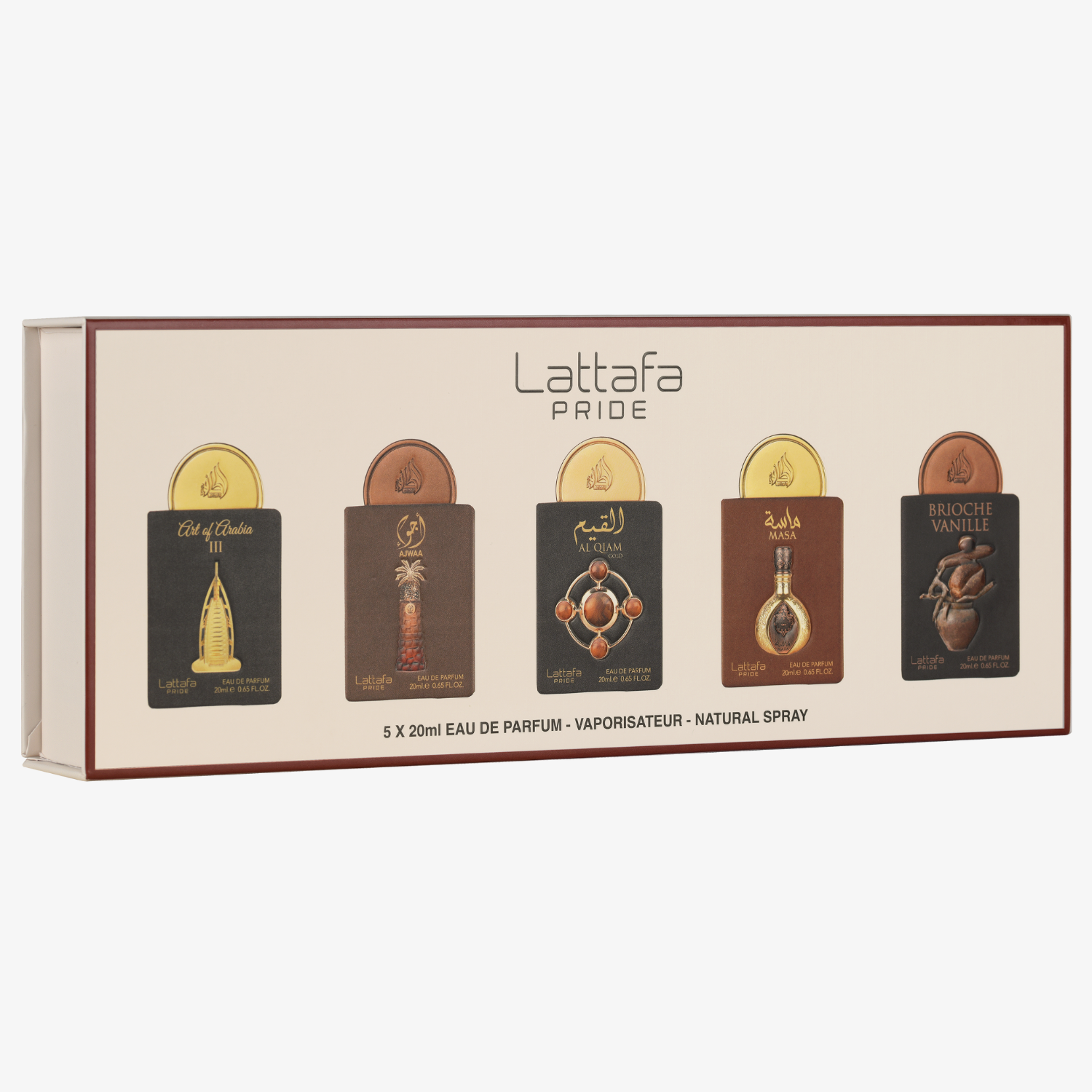 Lattafa Pride Collection No. 4 Presentset 5 × 20 ml