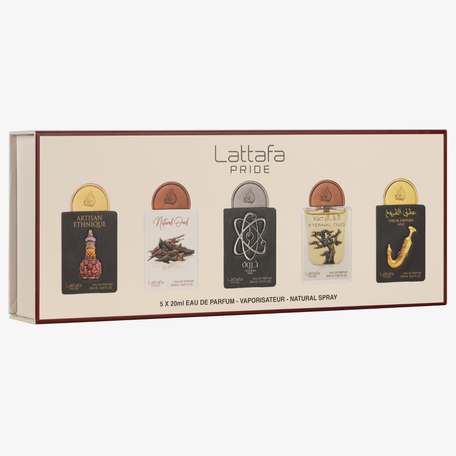 Lattafa Pride Collection No. 2 Presentset 5 × 20 ml