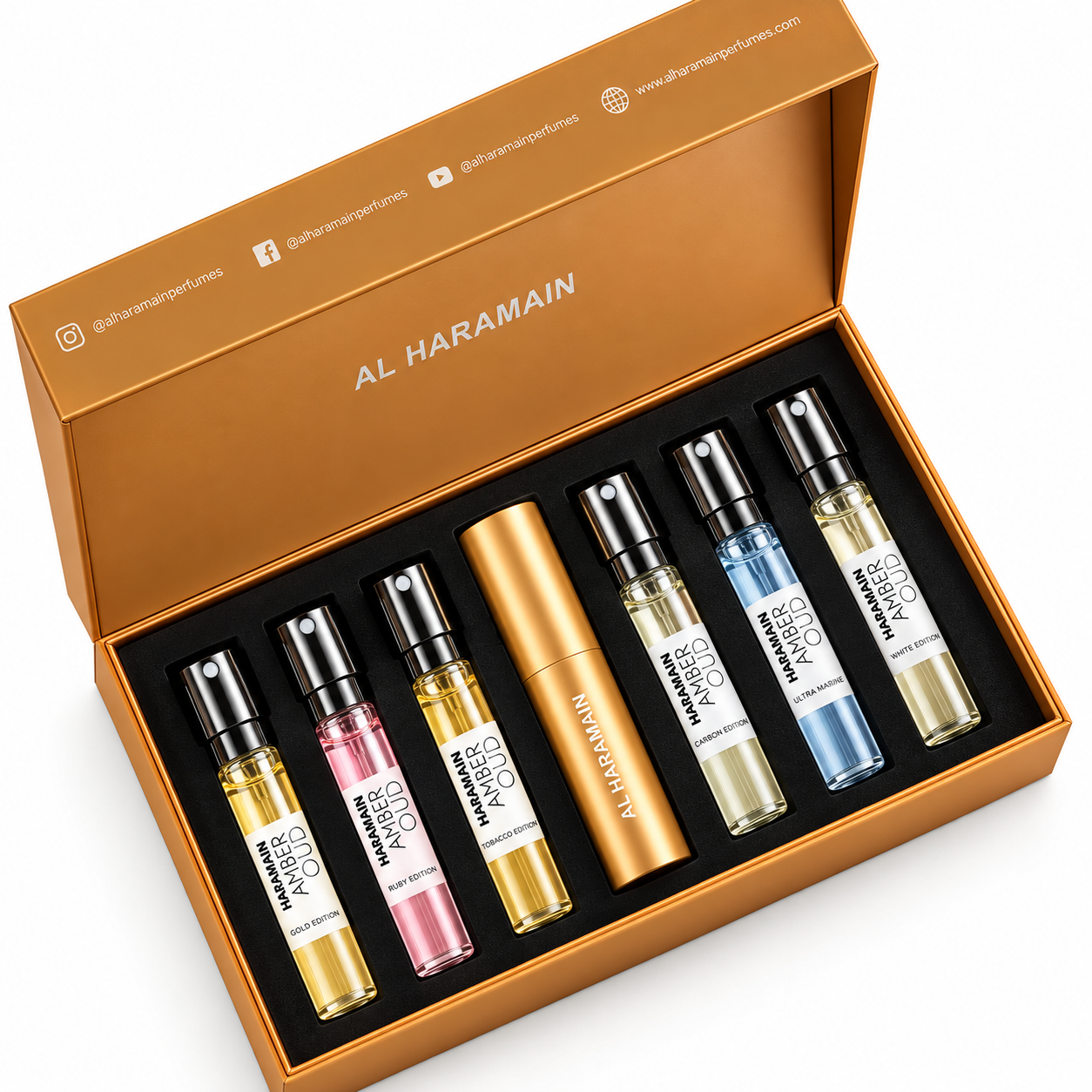 Al Haramain Amber Oud Discovery Set 6 × 10 ml