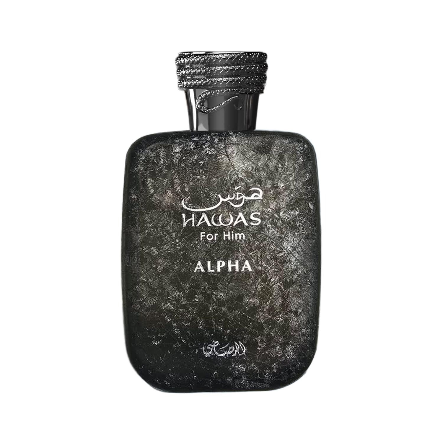 Rasasi Hawas Alpha For Him Eau de Parfum 100 ml parfymflaska