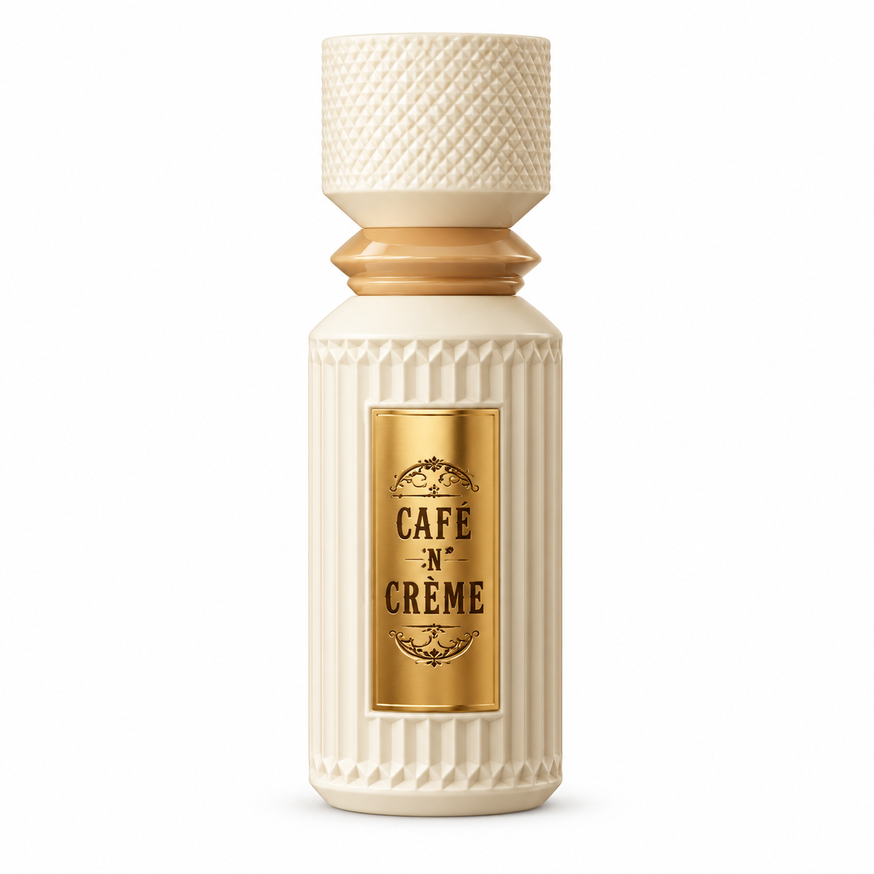 Café N Cream edp  100 ml – Fragrance World – flaska på vit bakgrund