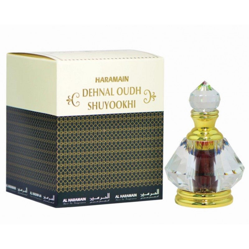 Al Haramain Shuyookhi Oud Parfymolja 3 ml – produktbild