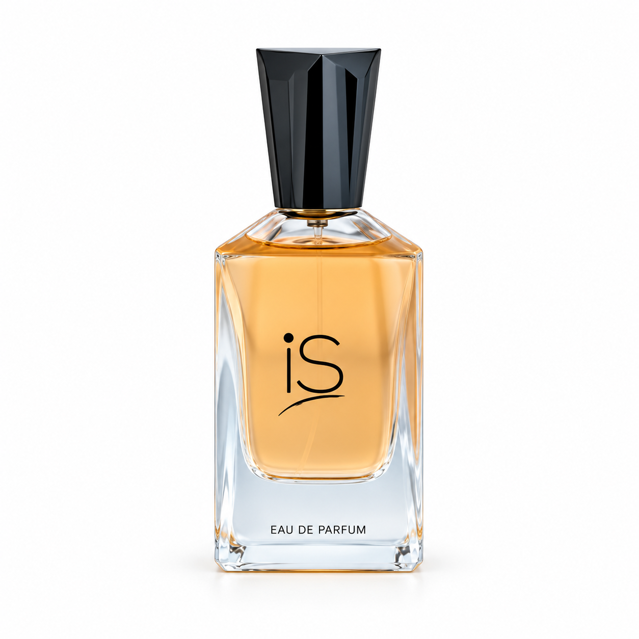 Fragrance World IS Eau De Parfum 75 ml – flaska på vit bakgrund