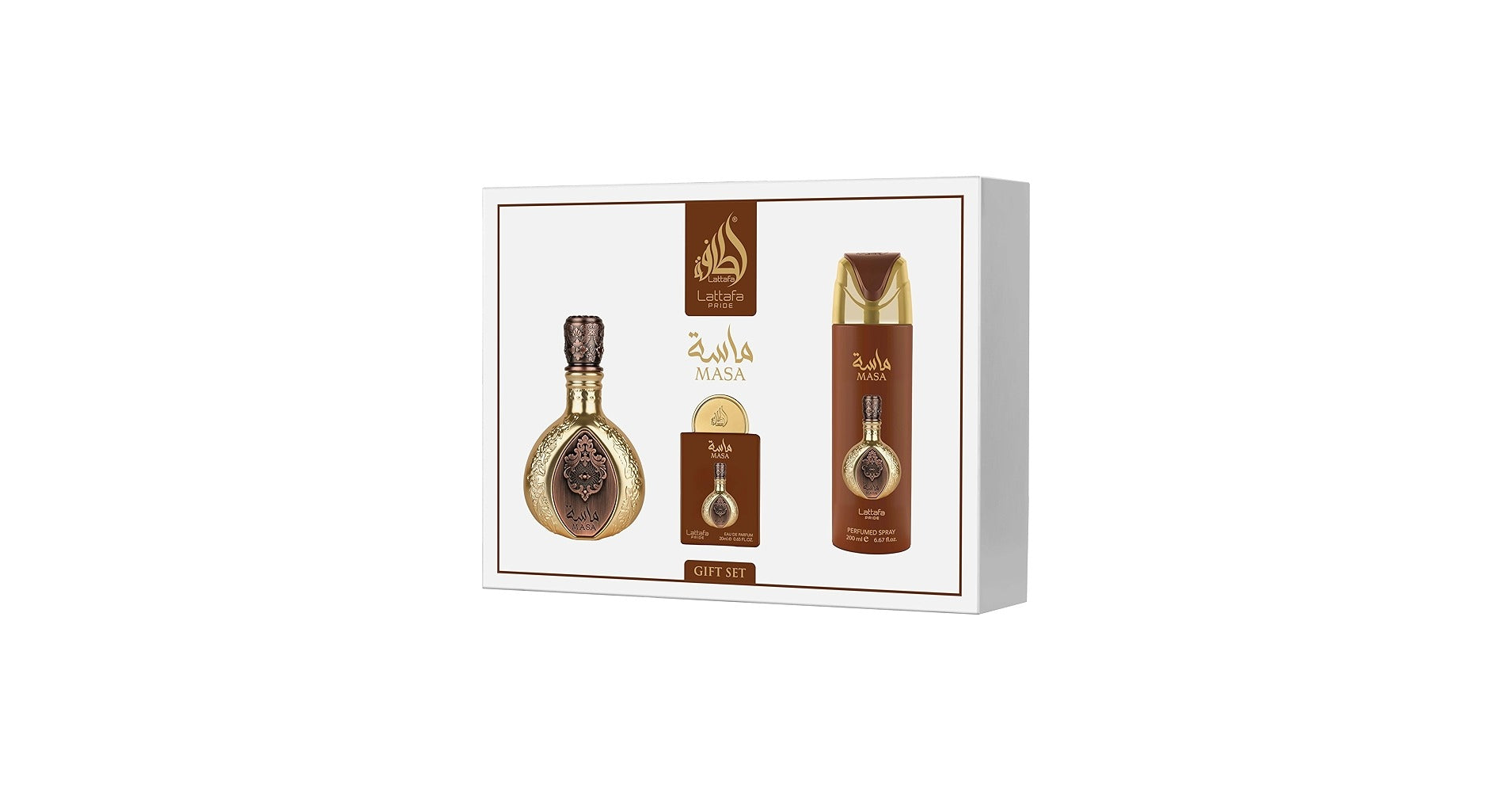 Lattafa Pride Masa Presentset 100 ml + 20 ml + 200 ml