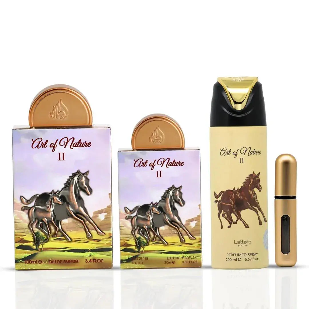 Lattafa Pride Art of Nature I Presentset 100 ml + 20 ml + 200 ml