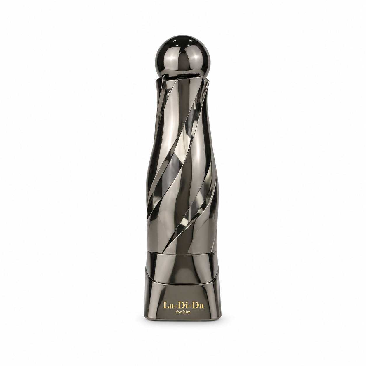 La Di Da For Him  Eau de Parfum 100 ml – flaska på vit bakgrund