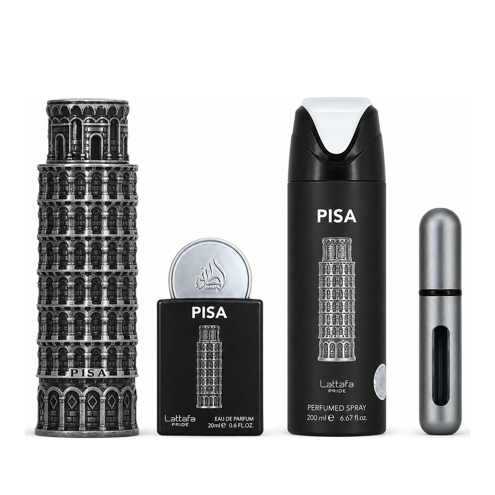 Lattafa Pride Pisa Presentset 100 ml + 20 ml + 200 ml