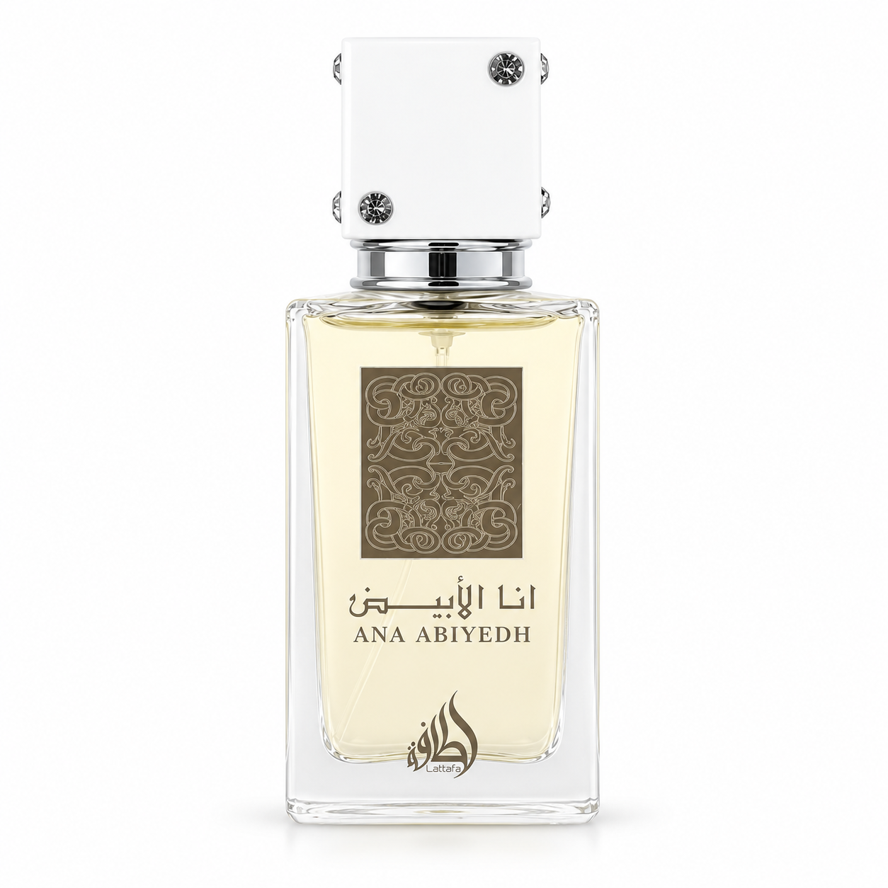 lattafa ana abiyedh eau de parfum 60 ml – flaska på vit bakgrund