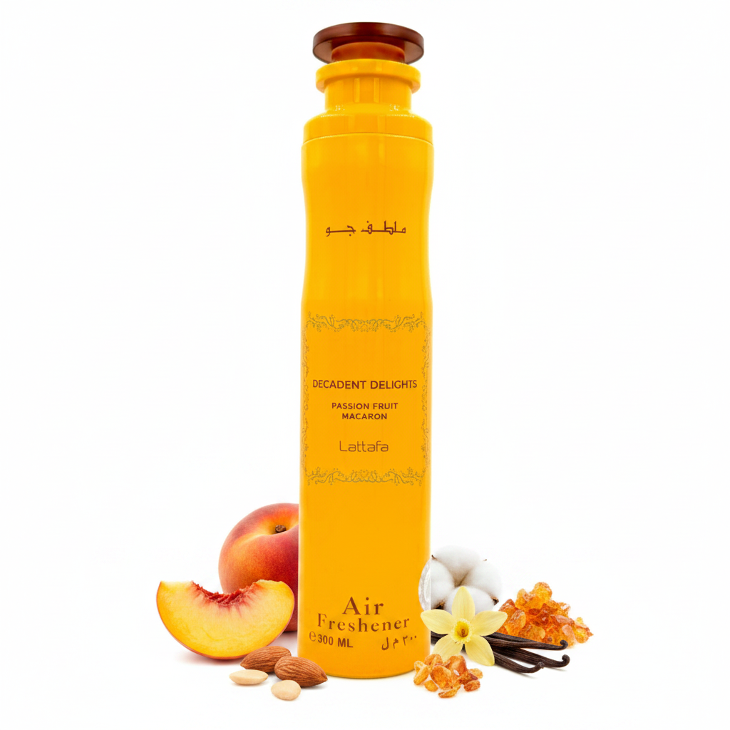 Lattafa Decadent Delights Passion Fruit Macaron Rumspray 300 ml