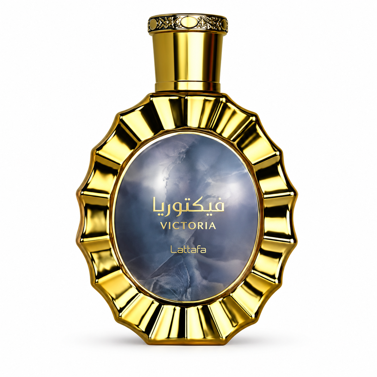 Lattafa Victoria Eau De Parfum Spray 100ml – flaska på vit bakgrund