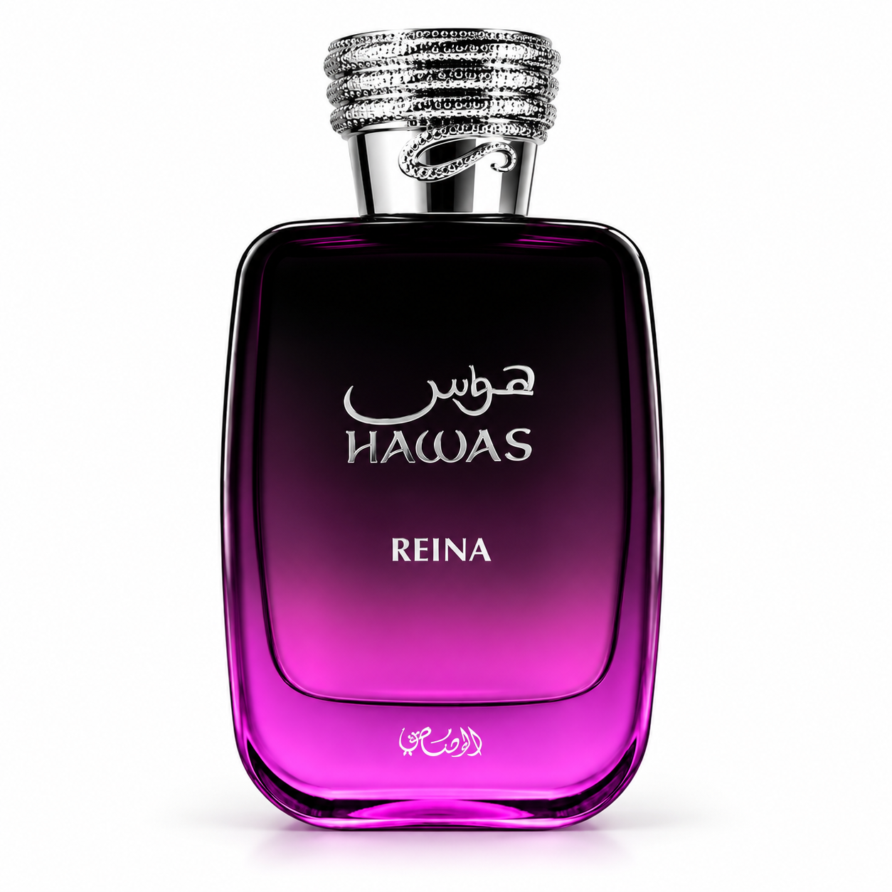 Rasasi Hawas Reina Eau de Parfum 100 ml – flaska på vit bakgrund