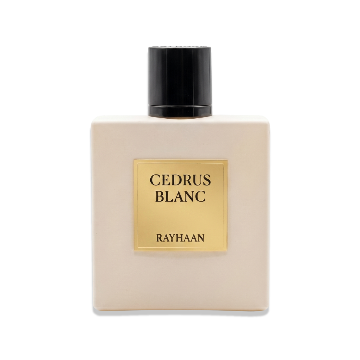 Rayhaan Cedrus Blanc Eau de Parfum 100 ml – flaska på vit bakgrund