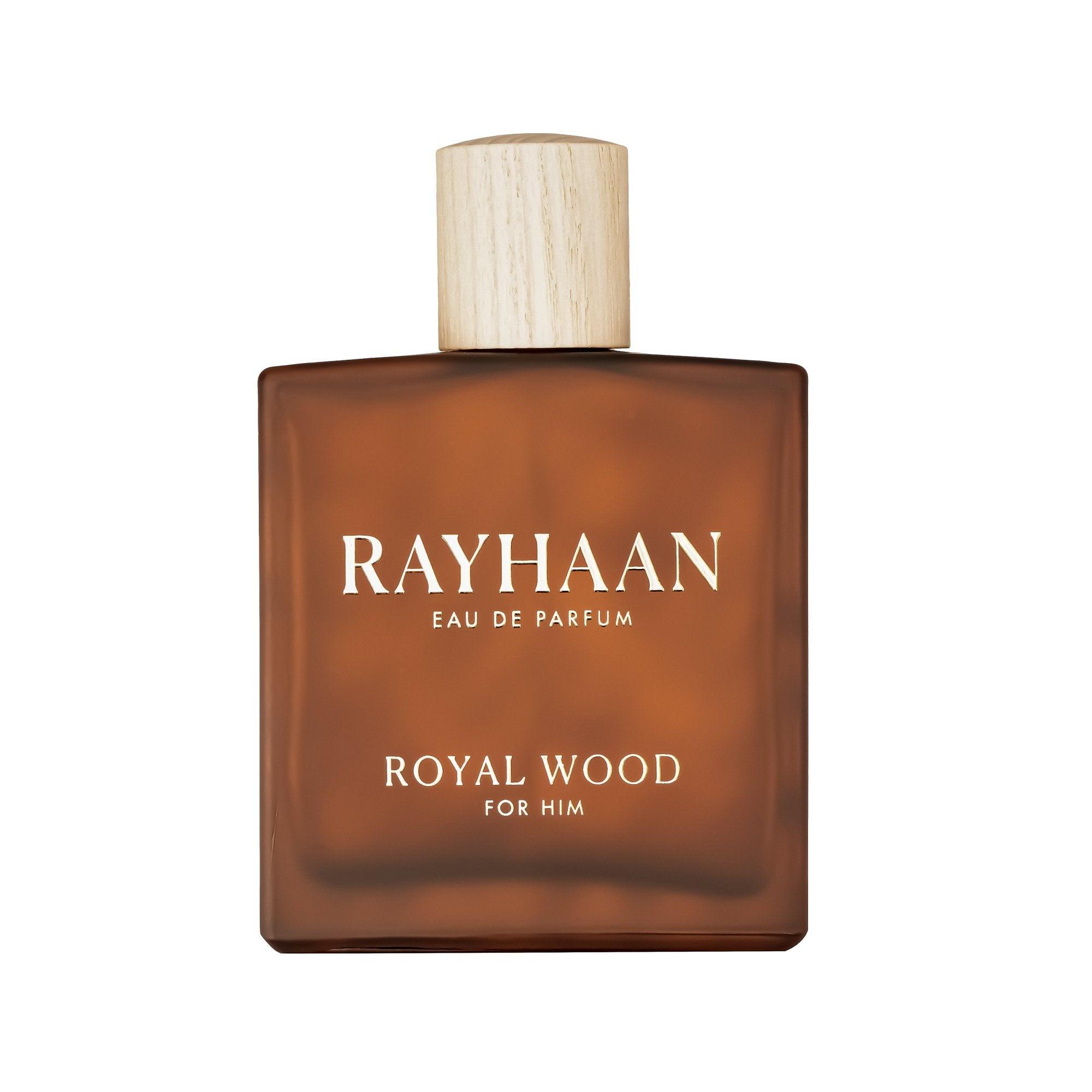 Rayhaan Royal Wood Eau de Parfum 100 ml – parfymflaska