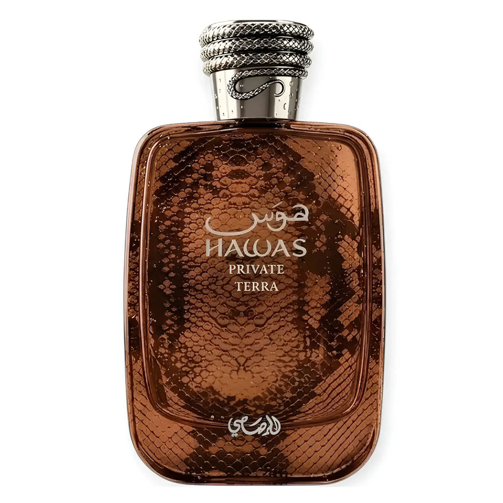 Rasasi Hawas Private Terra Extrait de Parfum 100 ml parfymflaska