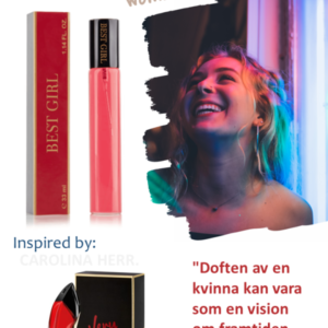 Best Girl – mini parfym för kvinnor – inspirerad av VERY GOOD GIRL