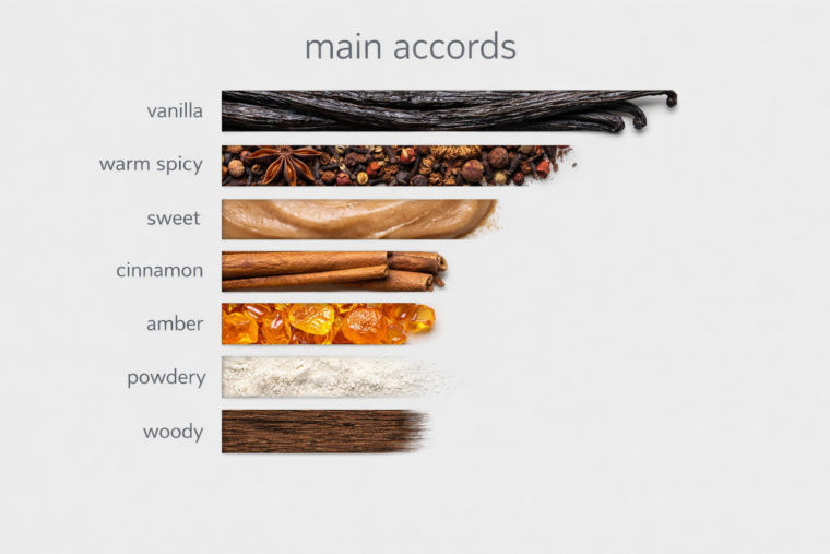 Fragrance accords infographic